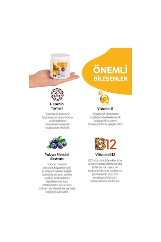 HiPet Multivitamin Çiğnenebilir Tablet