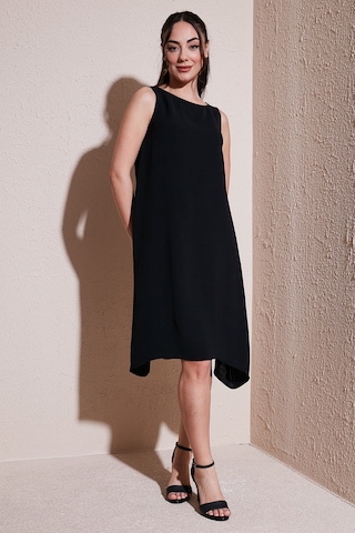 Fashion Friends Bayan Elbise 25y0630k1 Siyah Siyah