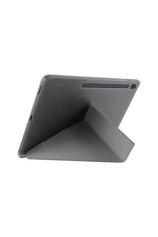 Samsung Galaxy Tab S10 Fe Plus Sm-x620 13.1 İnç Uyumlu Katlanabilir Kalemlikli Standlı Akıllı Kılıf Kapaklı Kılıf