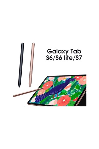 Fonken Samsung Galaxy Tab S7/S6 Lite Uyumlu Yüksek Kaliteli Elektromanyetik Kapasitif Stylus Kalem Altın