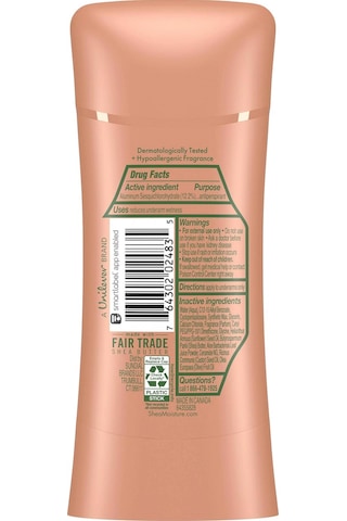 Shea Moisture Aloe Vera & Ceramides Sensitive Antiperspirant Stick Deodorant 74gr