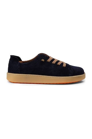Deery Kadın Hakiki Süet Lacivert Sneaker Ayakkabı - Se605zlcvc02