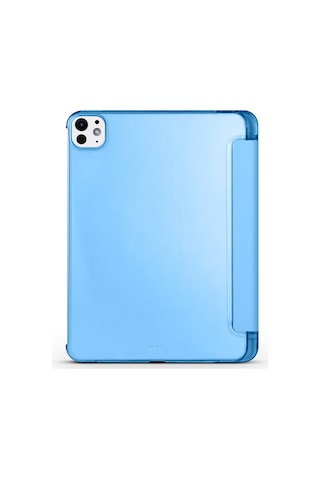 Apple Uyumlu iPad  Pro 12.9 3./4./5./6. Nesil M2 Kılıf Flip Cover Kalem Bölmeli Pc Case 2018-2023