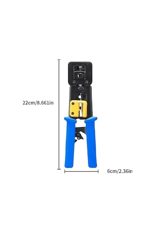 Besthome1 Dream011 1 Bilgisayar Ağ Kablosu Sıkma Aleti 6p8p Rj45 Cat6e Ethernet Pense Endüstriyel Kurulum