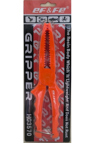 Effe Hg357 Balık Tutma Maşası 20cm Gripper Turuncu