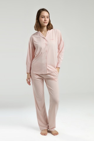 Pierre Cardin Kadın Pembe Gömlek Pijama Pc9020-s-v1 Pembe