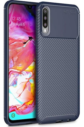 Samsung Galaxy Uyumlu A70 Karbon Görünüm Negro Silikon Kilif 545283881