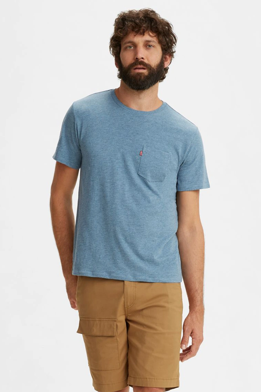 Levi's Erkek T Shirt 19342-0161 İndigo İndigo