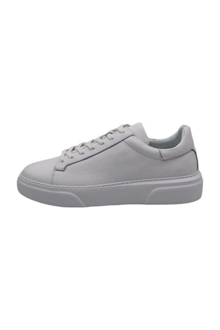 King Paolo King Shoes Erkek Sneaker Beyaz Bordo