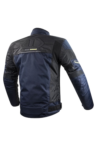 Ls2 Shadow Mavi- Siyah - Neon Sarı 4 Mevsim Motosiklet Montu