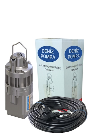 Deniz Pompa Dps 1/2"-2 Sebil Model Elektromanyetik Dalgıç Pompa 20m Kablolu