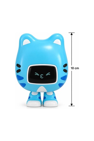 Gioc-hi Lisanslı 100 Den Fazla Ses Ve Animasyonlu Etkileşimli 10 Cm Oyuncak Sanal Dost Miao
