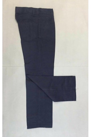 Nacar Store Çocuk 29ekim 10kasım 23nisan Gösteri Özel Gün Içten Lastik Ayarlamalı Keten Pantolon Lacivert