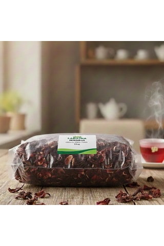 Hibiskus Çayı - Nar Çiçeği - Bamya Çiçeği - Hibiscus Tea Whole 1kg