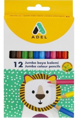 Adel 12 Li Jumbo Tam Boy Kuru Boya