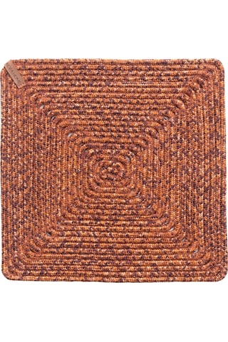 Koza Home Cesta El Yapımı Örgü Kiremit Kare Supla 32x32 4030 Kiremit