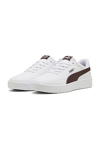 Puma Court Classıc Clean Unisex Günlük Ayakkabı 40222321 Beyaz