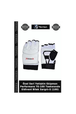 Delux Serisi Te-100 Taekwondo Eldiveni Bilek Sargılı-s 100 Aksesuar Erkek Spor Unisex Çok Renkli