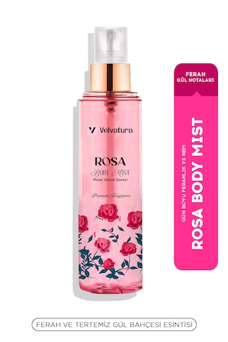 Velvatura Rose Vücut Spreyi 200 ML