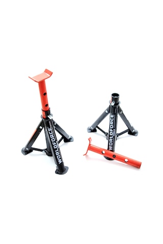 Worldforce 2 Ton 4 Ayaklı Kriko Standı Katlanır Araç Sehpası Seti