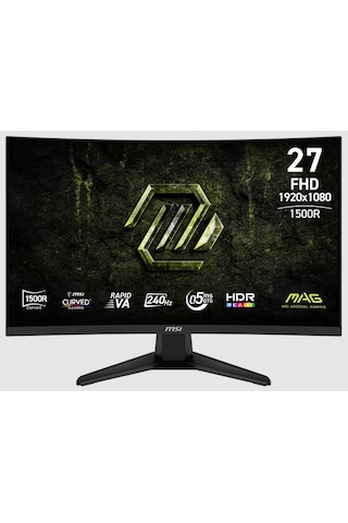 Msı 27 Mag 275cf X24 240hz 0.5ms Fhd 1500r Rapid Va Cece5msı0290