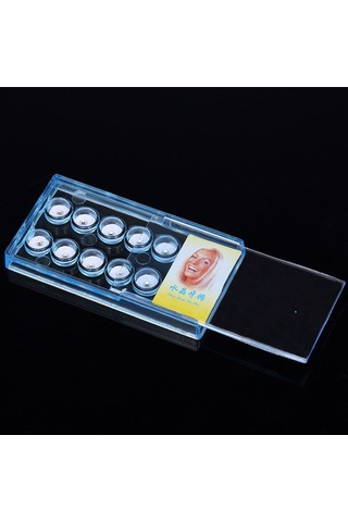 Mufunye 10 Adet Abs Diş Dekoru, Beyaz Veya Renkli Seçenek, 6x3x1cm Boyut, 5g Ağırlık