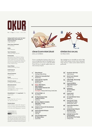 Okur Kitap Dergisi 51.sayı Eylül-ekim 2026
