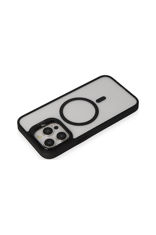 Joko iPhone 14 Pro Kılıf Roblox Lens Magsafe Standlı Kapak Glblseme - 1 - Siyah