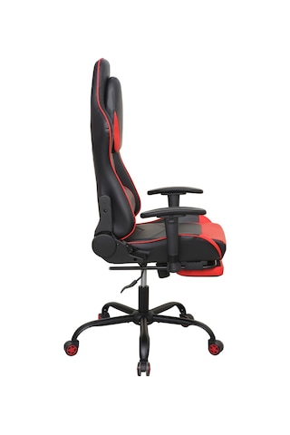 Adore Gaming Prox Oyuncu Koltuğu Siyah / Kırmızı S.deri 71x77,5-126x136 Cm Kırmızı