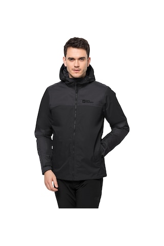 Jack Wolfskin Jasper Insulated Waterproof Erkek Outdoor Montu Siy