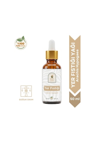 Yer Fıstığı Yağı 50 Ml %100 Doğal Besleyici & Dengeleyici