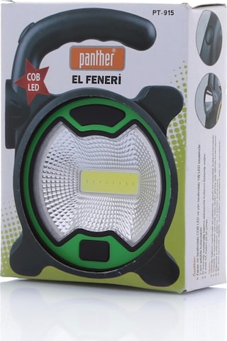 Panther Pt-915 1W Cob Led El Feneri Pilli Siyah