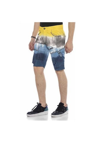 Ck211 Kargo Tokalı Cep Kot Kapri Şort 001