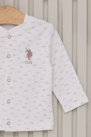 U.S. Polo Assn. Erkek Bebek Beyaz Takım 5274-45836 Beyaz