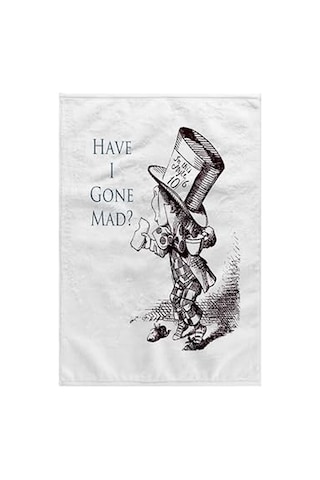 Ayrex 3d Rose Hatter Have I Gone Mad Alice İn Wonderland El/spor Havlusu, 15 X 22 Diğer