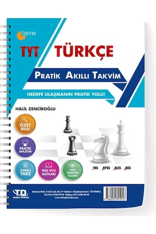 Tyt Pratik Akıllı Takvim Türkçe Tandem Yayınları