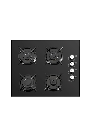 Luxell LX-40 TAHDF 4 Gözü Gazlı LPG Ayarlı Ankastre Cam Ocak