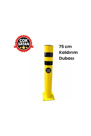 Metal Delinatör 75 Cm - Kulaksız Sarı-siyah