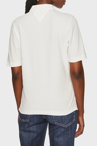 Tommy Hilfiger Bayan Polo Yaka T Shirt Ww0ww43224 Ybl Beyaz Beyaz