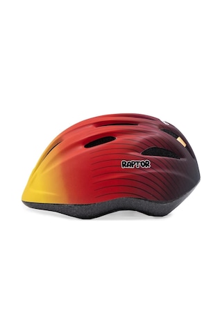 Raptor Çocuk Bisiklet Kaskı Hb63 Mtb Bisiklet Kaskı Turuncu Renk Sunset Bisiklet Scooter Kaskı M Beden Turuncu