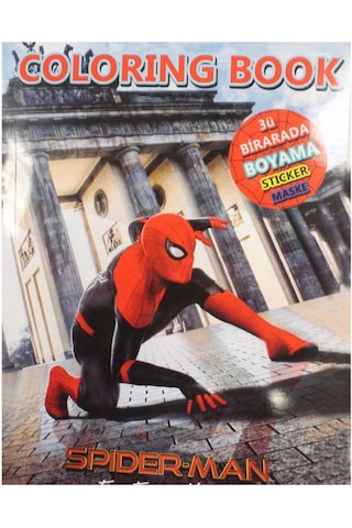 Brawl Stars - Spider Man - Frozen 3 Adet Boyama Kitabı