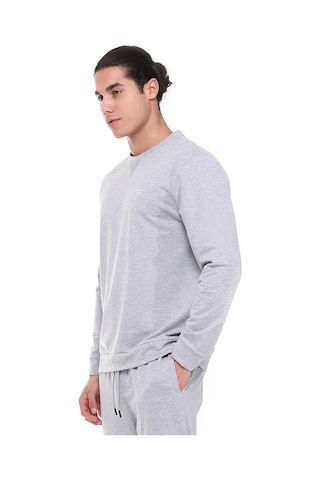 Raru Sweatshirt Porta Gri Melanj