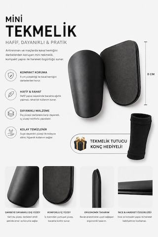 Voltrike Siyah Mini Tekmelik 8 Cm Diğer