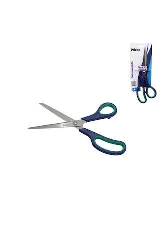 Paslanmaz Çelik Kauçuk Kaplı Ergonomik Sap Büyük Boy Makas 8 ½" & 21,5 Cm