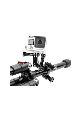 Sjcam Eken Aksiyon Kamera Üç Yollu Motor Bisiklet Aparatı Gp02 Çok Renkli