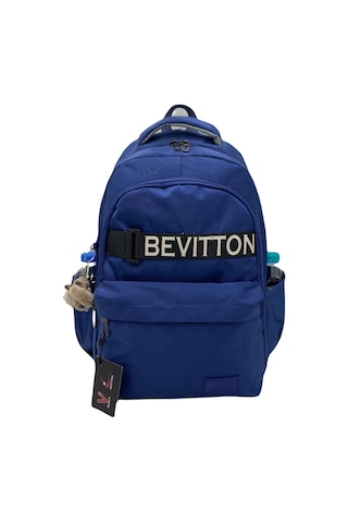 Su İtici Kumaş Unisex Lacivert Okul Çantası 34200