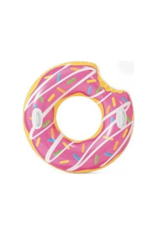 Tutunmalı Deniz Simidi - Donut Simit 107cm - 56254 Pembe