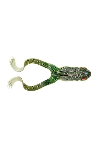 Spro Iris The Frog 10cm Silikon Kurbağa Yem Uv Natural Green