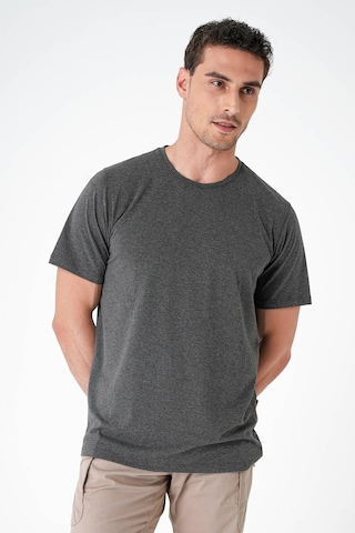Mecanık Casual Neo Organic T-shirt Koyu Gri