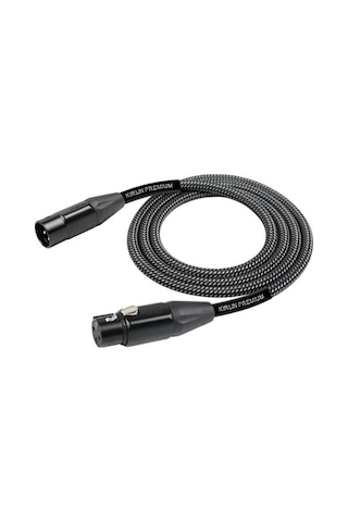 Kirlin Mvc270Pb Örgülü Mikrofon Kablosu 6Mt